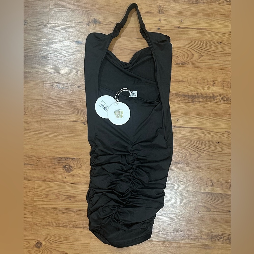 Princess Polly Black Halter Dress